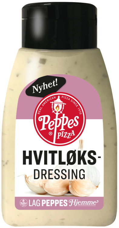 Hvitløksdressing 200g Peppes