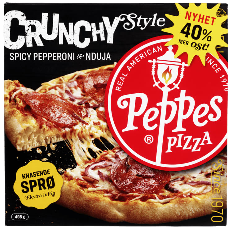 Peppes Pizza Pepperoni&Nduja 495g