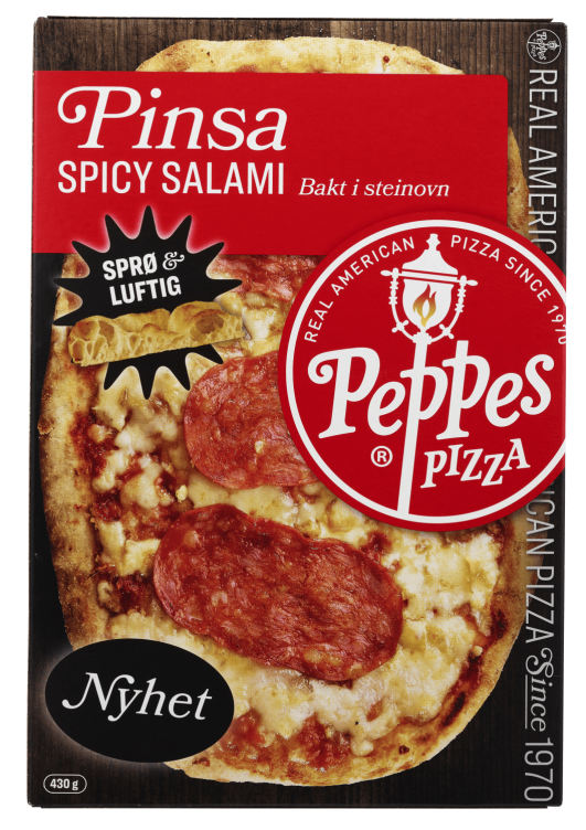 Peppes Pizza Pinsa Spicy Salami 430g