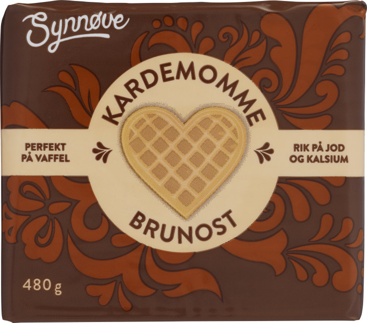 Kardemommebrunost 480g Synnøve Finden