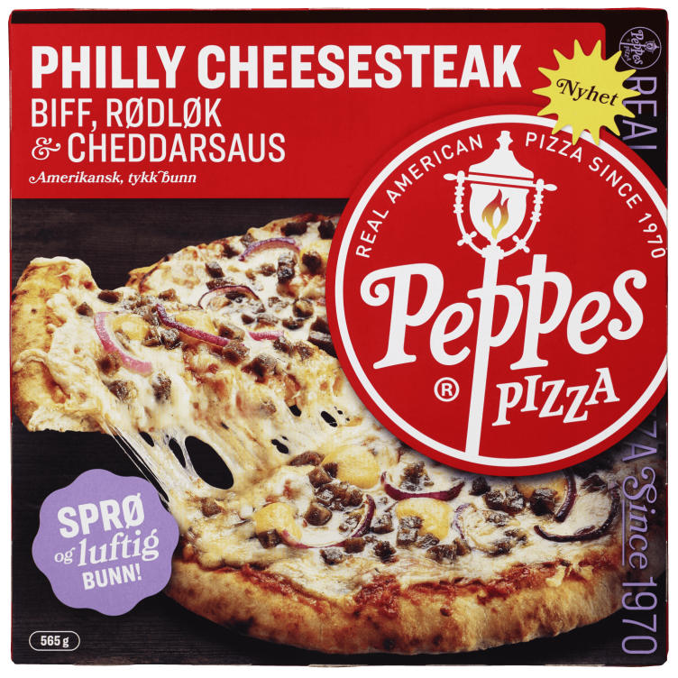 Peppes Pizza Philly Cheese Steak 565g