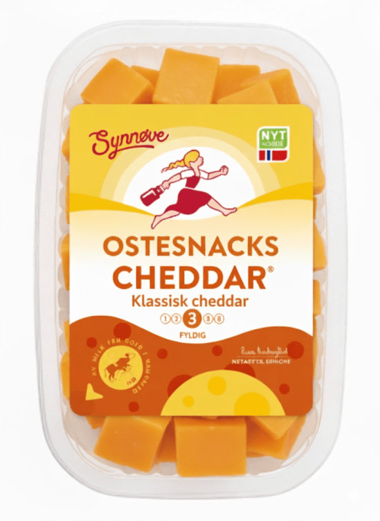 Cheddar Ternet 80g Synnøve