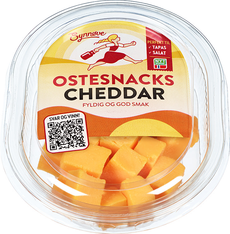 Cheddar Ternet 80g Synnøve