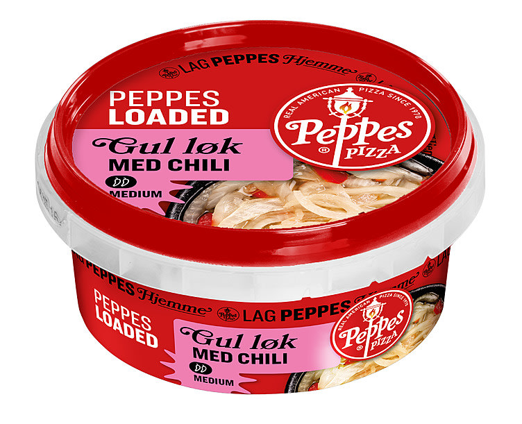 Peppes Loaded Gul Løk m/Chili 125g