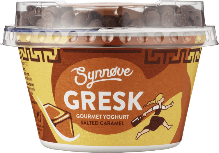 Yoghurt Gresk Gourmet Salted Caramel 160g Synnøve