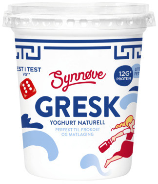 Synnøve Gresk Yoghurt Naturell 350g