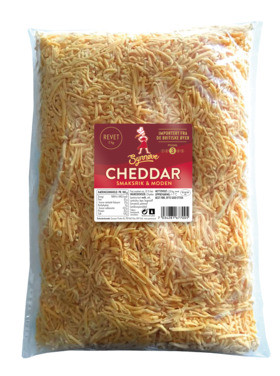 Synnøve Cheddar Revet 2kg