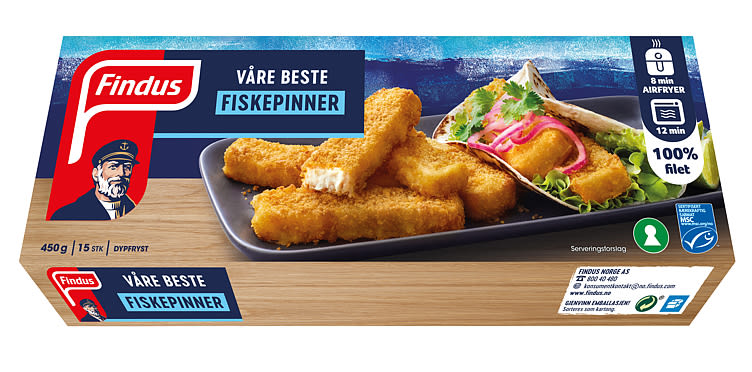 Fiskepinner 450g Findus