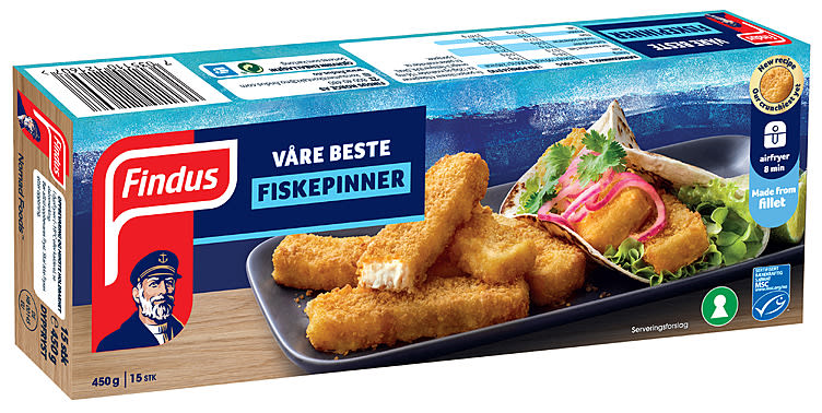 Fiskepinner 450g Findus