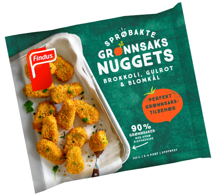 Grønnsaks Nuggets 310g Findus