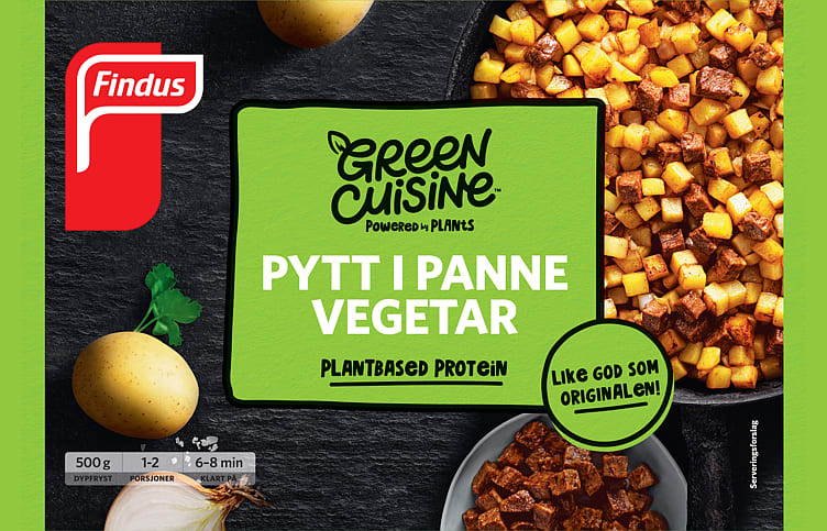 Pytt i Panne Vegetar 500g Findus