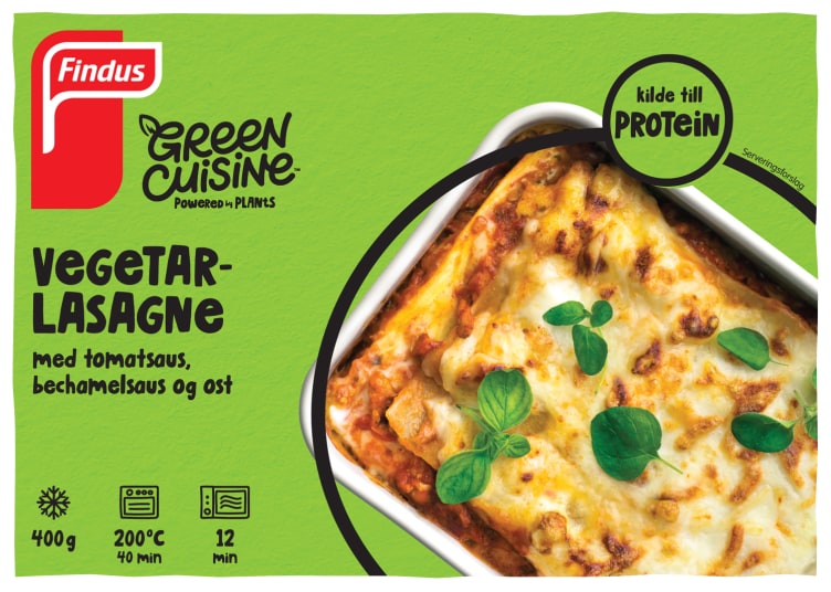 Vegetarlasagne 400g Findus