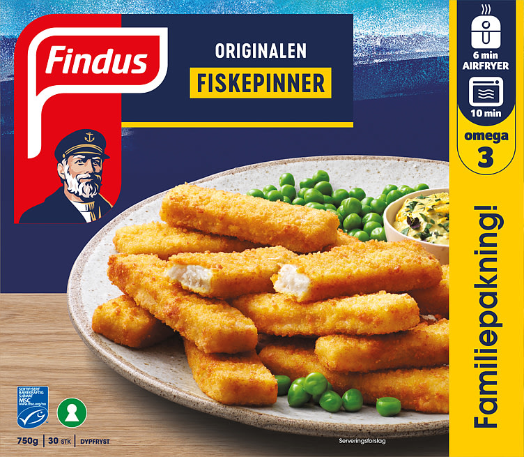 Fiskepinner 750g Findus