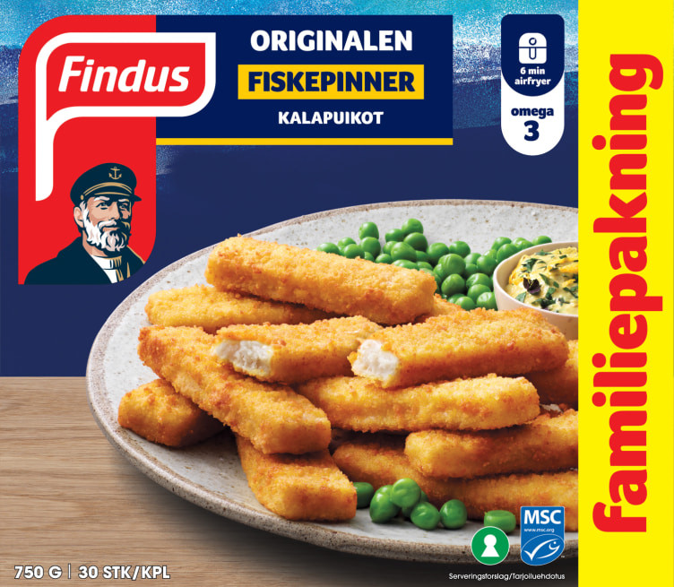Fiskepinner 750g Findus