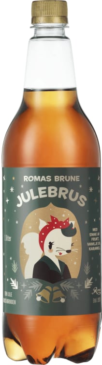 Julebrus Brun 1l flaske Roma
