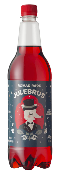 Julebrus Rød 1l flaske Roma