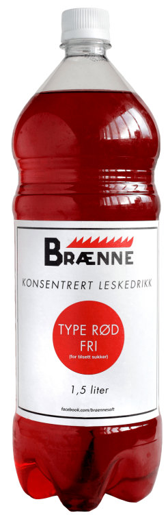 Type Rød Fri 1,5l flaske Brænne