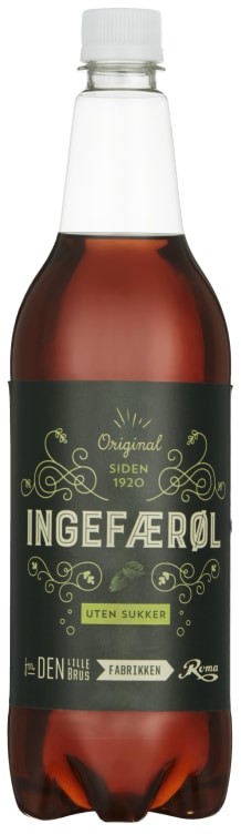 Ingefærøl u/Sukker 1l Roma