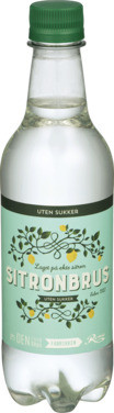 Sitronbrus uten Sukker 0,5l Roma