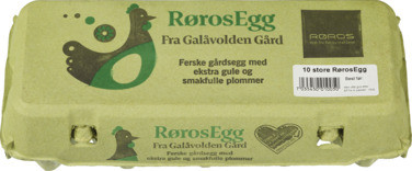 Røros Egg 10pk Fra Galåvolden Gård