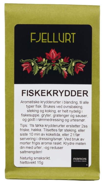 Fiskekrydder Økologisk 15g Fjellurt