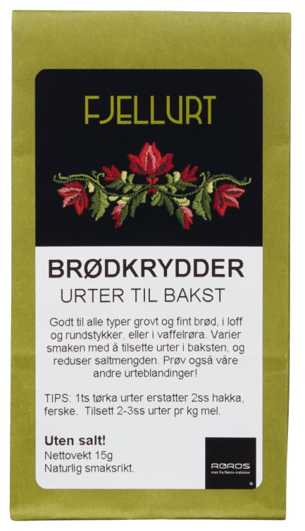 Brødkrydder Økologisk 15g Fjellurt