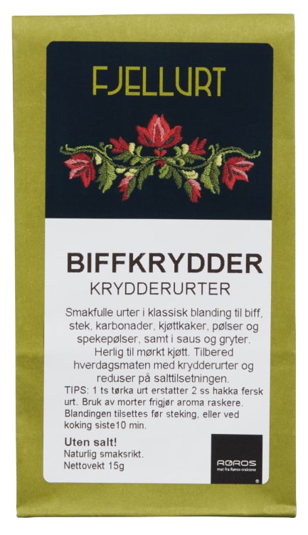 Biffkrydder Økologisk 15g Fjellurt