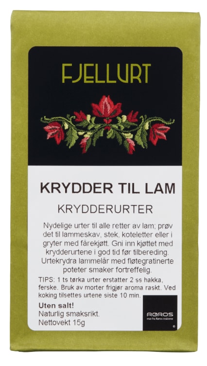 Lammekrydder Økologisk 15g Fjellurt