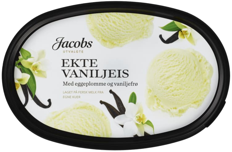 Vaniljeis Ekte 0,7l Jacobs Utvalgte