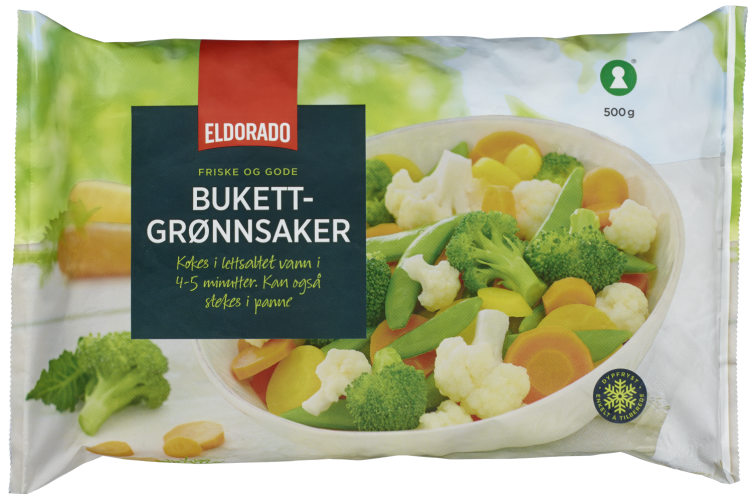 Bukettgrønnsaker 500g Eldorado