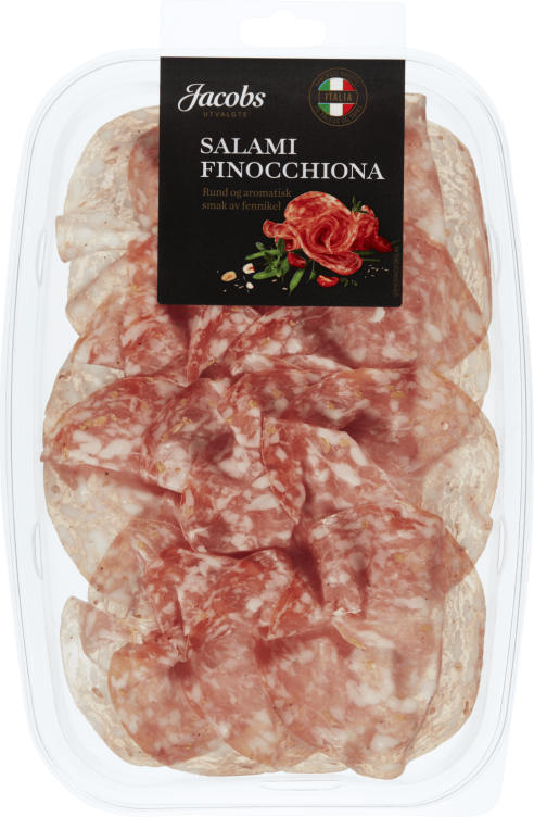 Salami M Fennikel 80g Jacobs Utvalgte