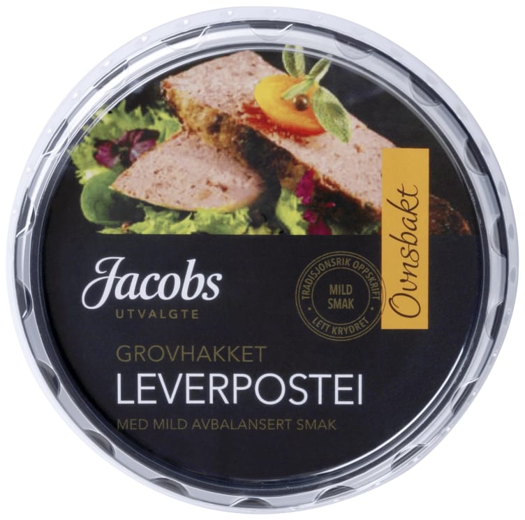 Leverpostei Grovhakket 175g Jacobs Utvalgte