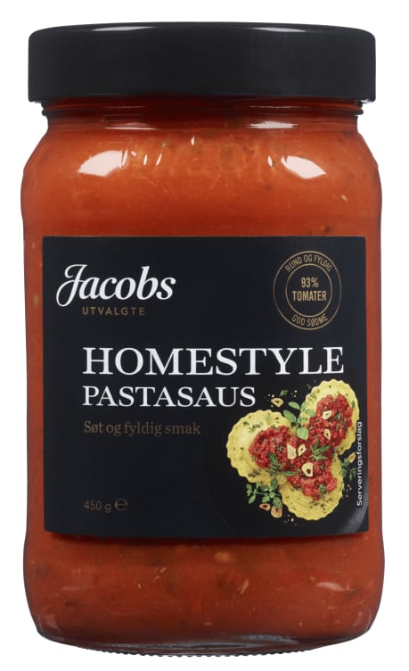 Pastasaus Homestyle 450g Jacobs Utvalgte