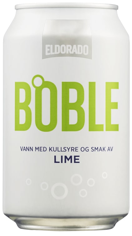 Boble Vann Lime 0,33l boks Eldorado