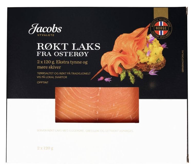 Laks Røkt 240g Jacobs Utvalgte