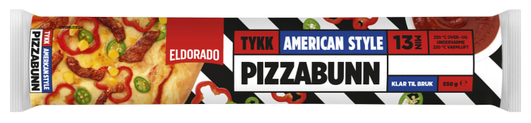 Pizzabunn American Style 550g Eldorado