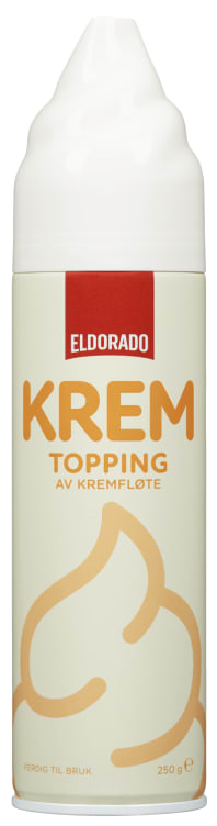 Krem Topping Av Kremfløte 250ml Eldorado