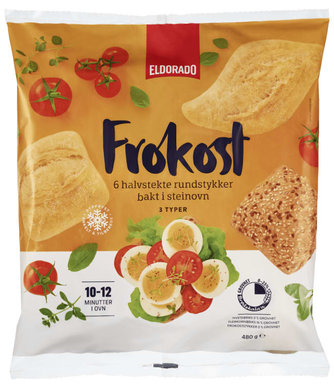 Rundstykker Frokost 480g Eldorado
