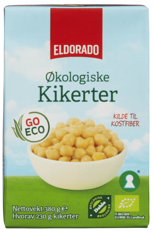 Kikerter Økologisk 380g Go Eco Eldorado