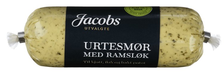 Urtesmør Ramsløk/Flaksalt 65g Jacobs