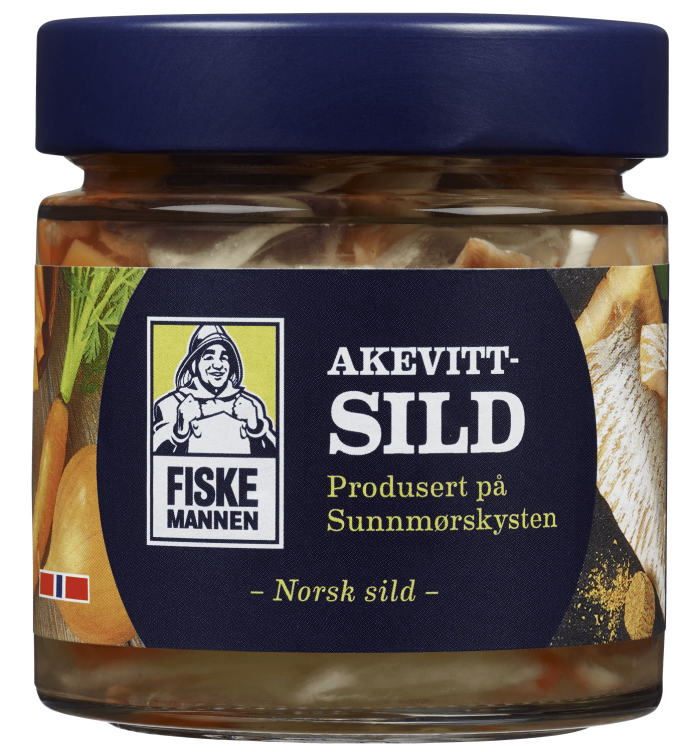 Akevittsild 210g Fiskemannen