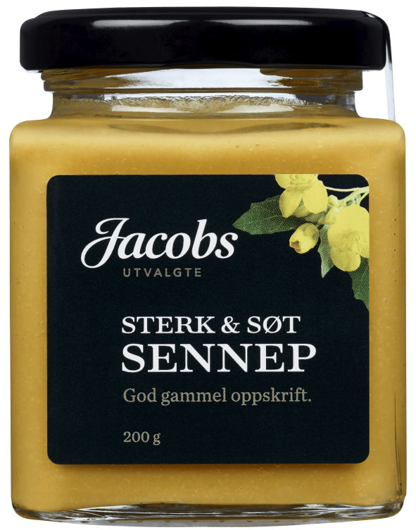 Sennep Søt/Sterk 200g Jacobs Utvalgte