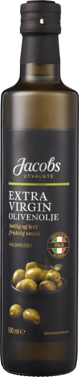 Olivenolje Ex.Virgin 500ml Jacobs Utvalgte
