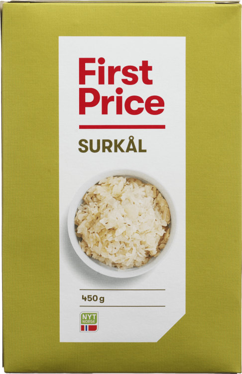 Surkål 450g First Price