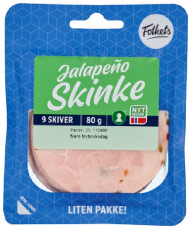 Jalapenoskinke 80g Folkets