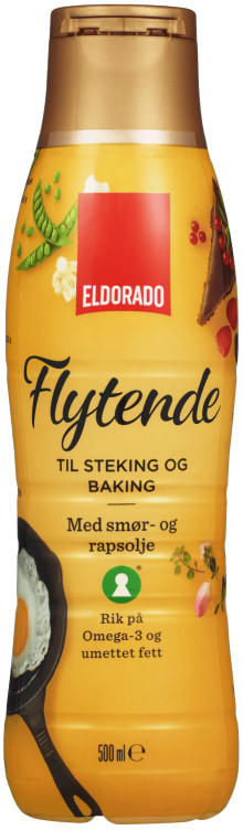 Margarin Flytende Smør/Raps 500ml Eldorado
