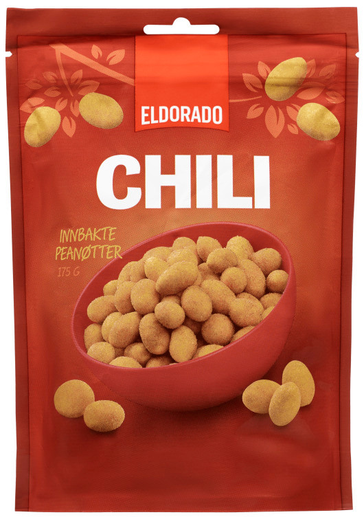 Chilinøtter 175g Eldorado