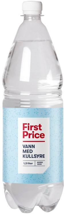 Vann m/Kullsyre 1,5l First Price