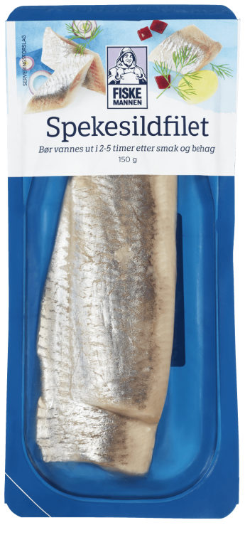 Spekesildfilet 150g Fiskemannen