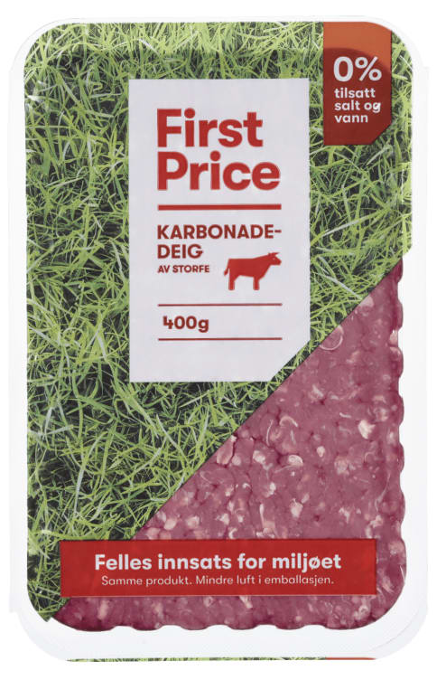 Karbonadedeig 400g First Price